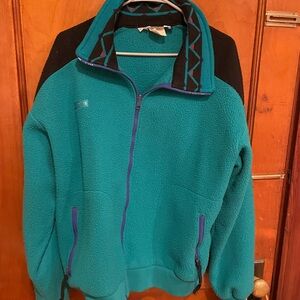 Vintage Columbia Fleece Zip Up Classic Design